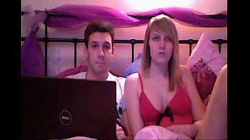 cute webcam couple but shes well bored
